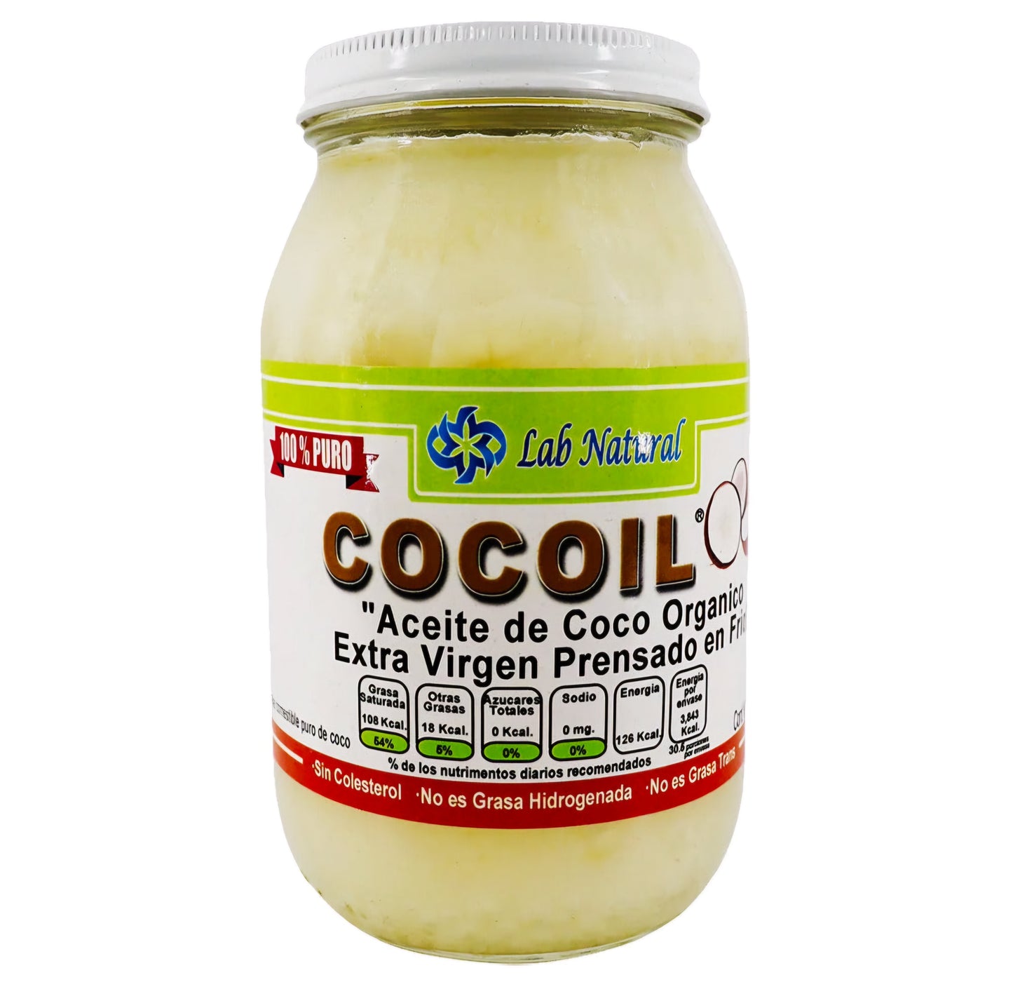 Aceite de coco (Cocoil) orgánico