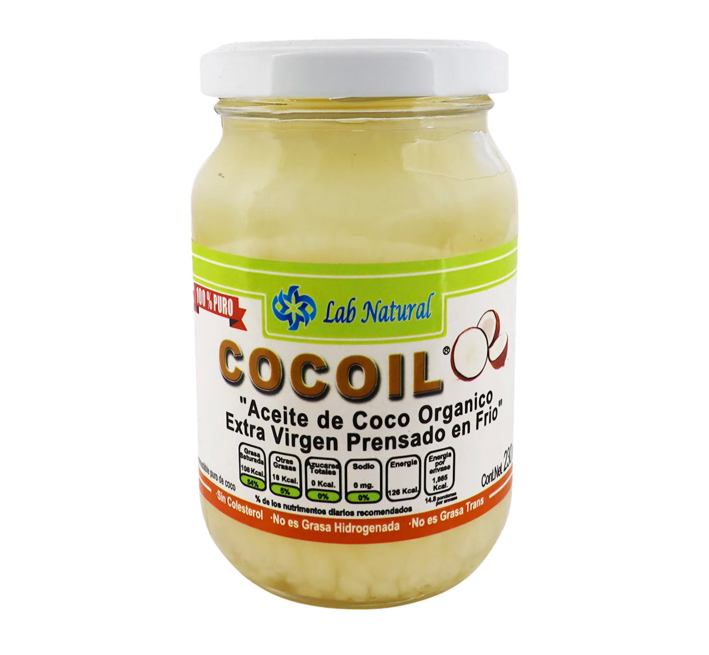 Aceite de coco (Cocoil) orgánico