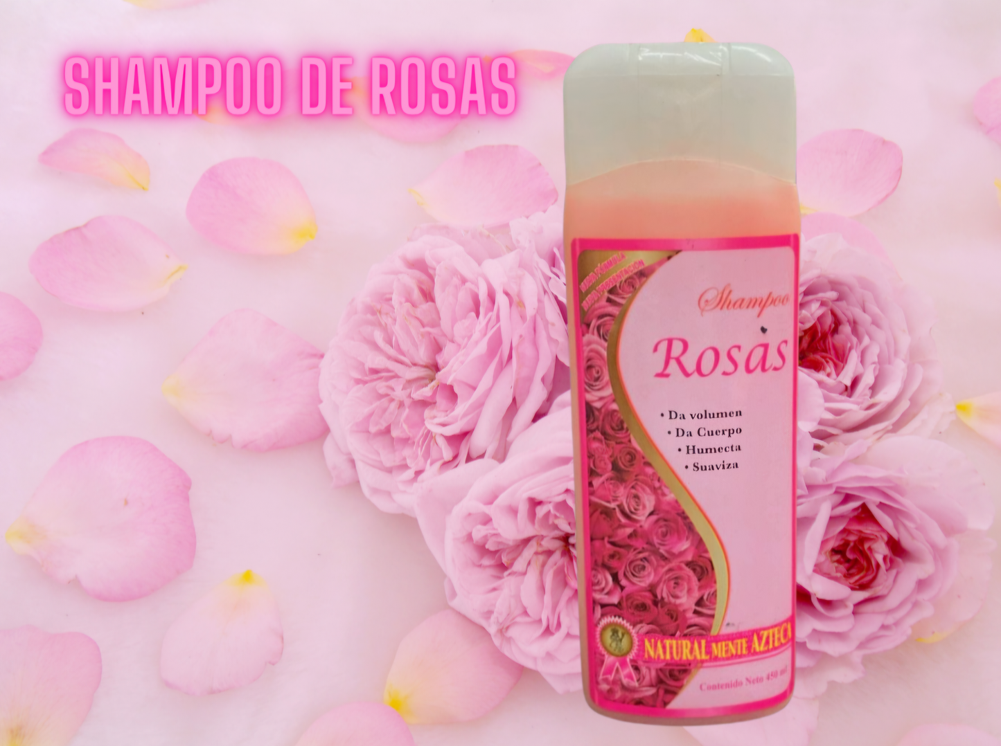 Shampoo de rosas