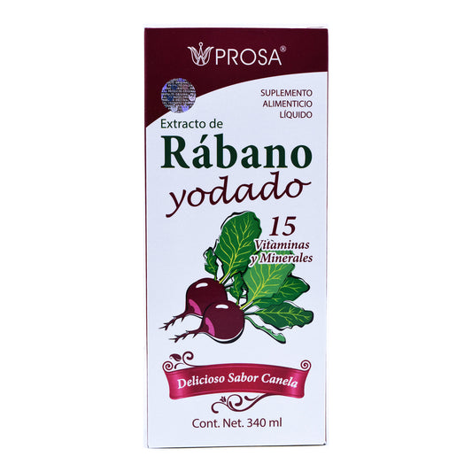 JARABE DE RABANO YODADO 340 ML