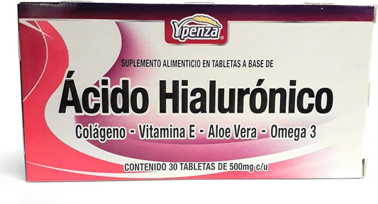 Ácido Hialurónico 30 Tabletas 500 mg c/u