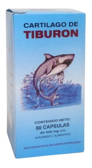 Capsulas Cartilago Tiburon C/ 60 Caps