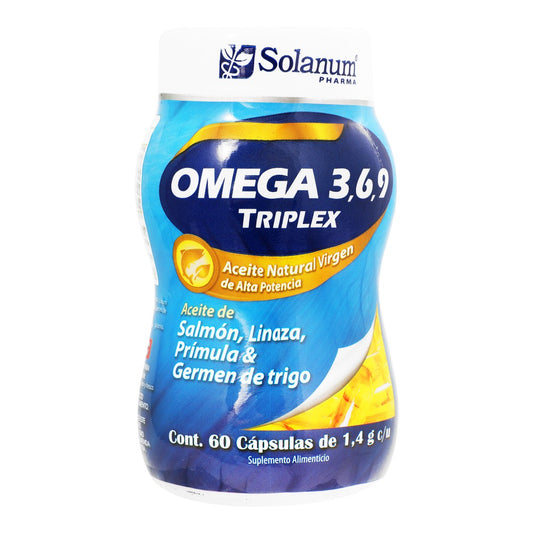 Omega Triplex 3, 6 , 9 y Plant Oils (aceite de plantas)