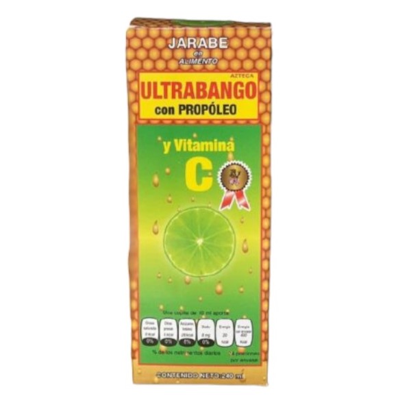 JARABE ULTRABANGO CON PROPÓLEO Y VITAMINA C