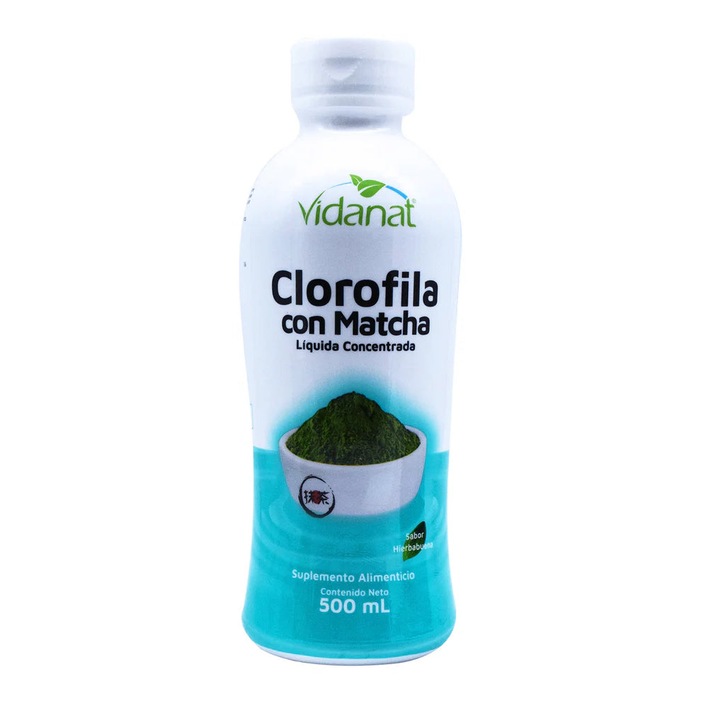 Clorofila Con Matcha 500ml.