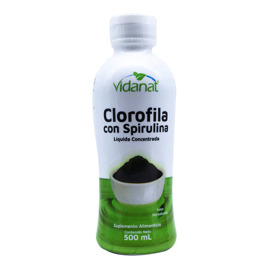 Clorofila Con Spirulina 500ml